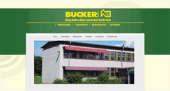 Desktop Screenshot of buecker-dach.de